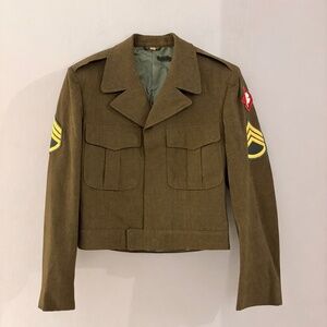Original WWII U.S. Army M-44 “Ike” Jacket